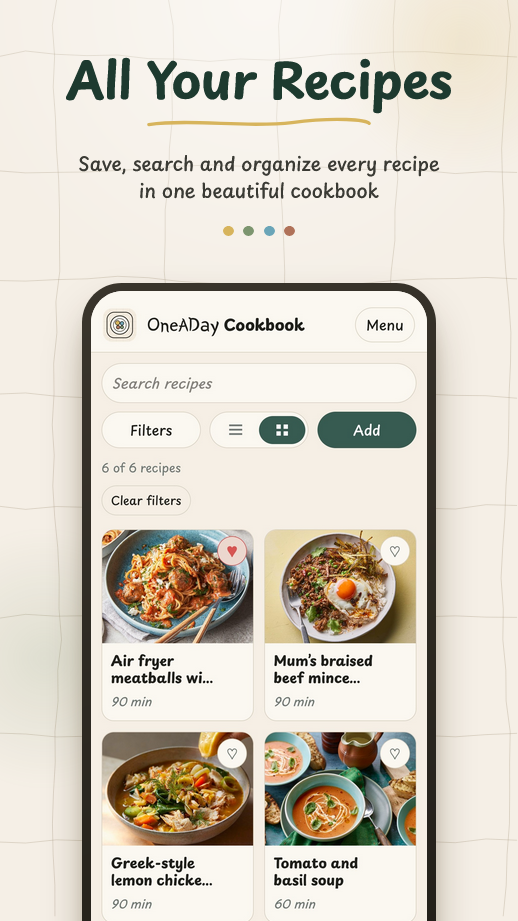 Turn your favorite recipes into a beautiful printable cookbook